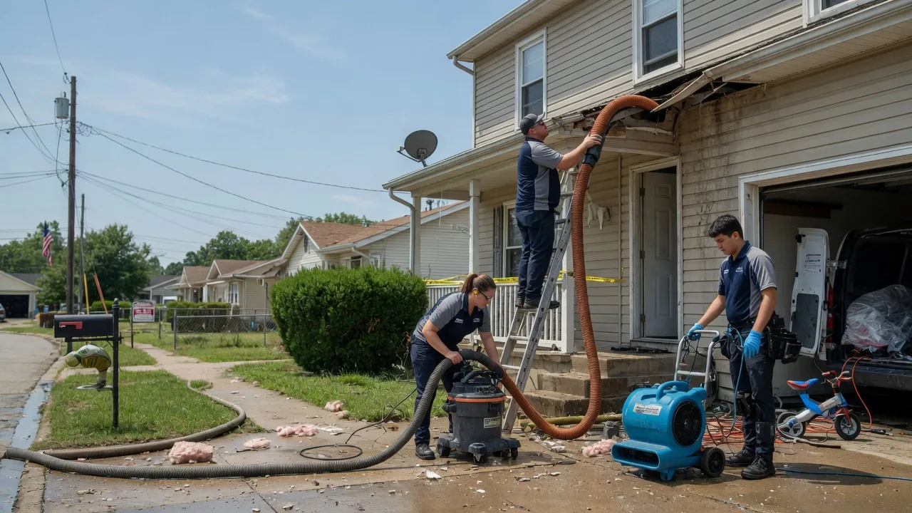 Water Damage Restoration in German Valley, IL near me